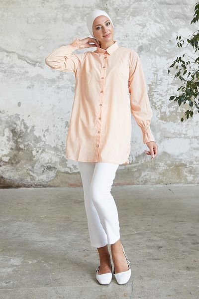 InStyle Πουκάμισο με λαβή Reya σε χρώμα Salmon