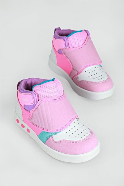 Vicco Ufo Bebe-Patik Işıklı Spor Ayakkabı PEMBE