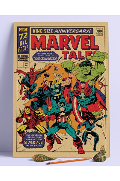Buka Shops Marvel Duvar Posteri Dev Boy 45x30 Cm