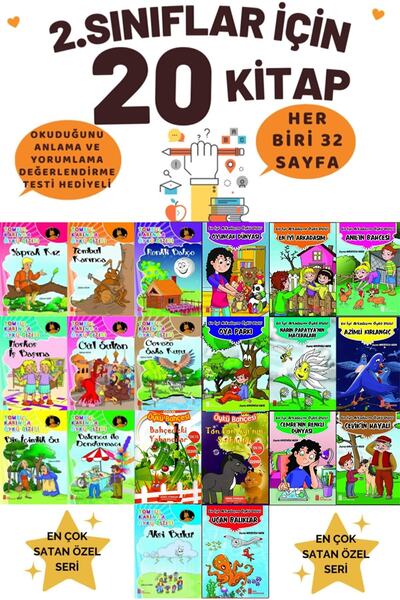 Ata Yayıncılık 2.ve 3. Sınıf Çocuklar Için Hikaye Okuma Kitabı Okuma Geliştir...