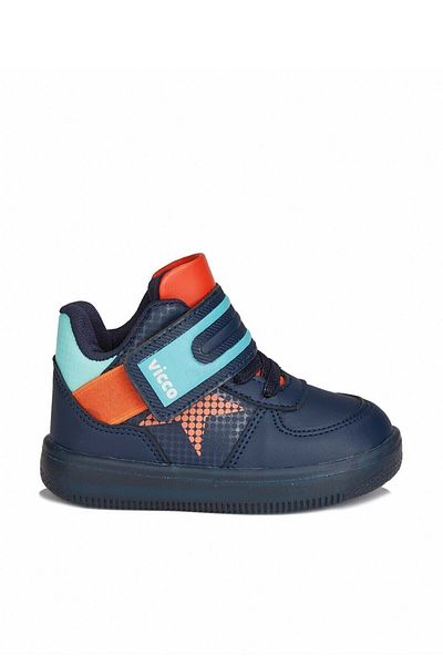 Vicco Magic Orthopedic Lighted Navy Blue Boy's Boots