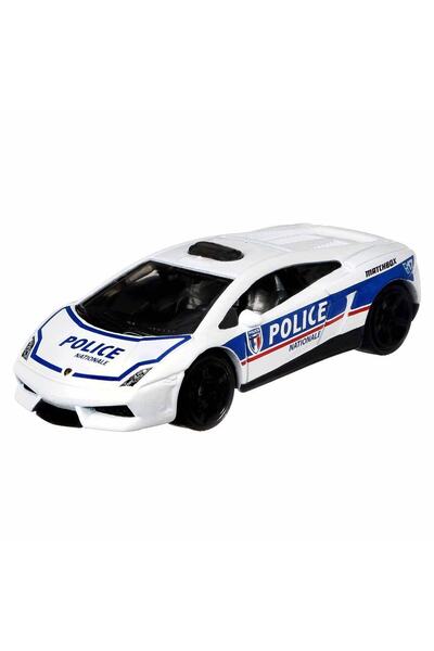mattel Matchbox Fransa Araçları Serisi Hbl02 Lamborghini Gallardo Police Hbl0...