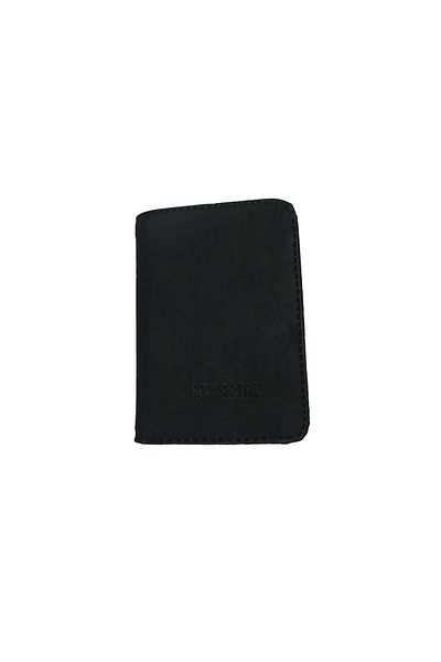 MKM MAN Men's Navy Blue Vertical Wallet