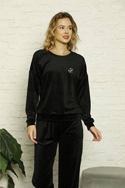 Farya Home Luxury Velvet Collection Silky Velvet Pajama Set