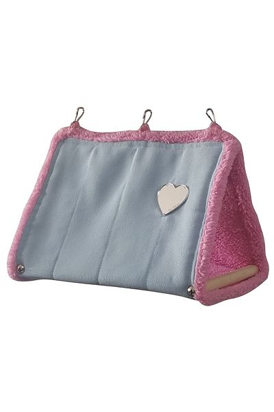 Akat Cosy Cuddly Medium Size Blue+pink Parrot Hammock (sultan, Konur, Pakistan...)