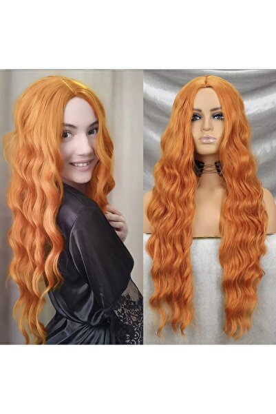 Fenomen Peruk Πολυτελές Έντονο Κυματιστό Χάλκινο Μοντέλο χωρίς Περκές