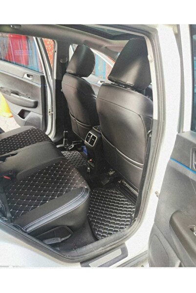 AKINCI كيا سبورتاج 2016 2021 ظهر خلفي 2+1 موديل مسند ذراع خلفي متوافق مع الأرضية السوداء