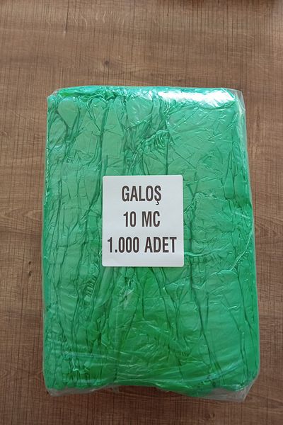 MAKSİMED Pastel Green Disposable Shoes - 1St Quality, 1000 Pieces