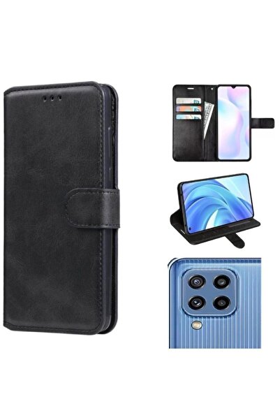 KILIFCI AMCA Samsung Galaxy M32 - M22 - A22 Uyumlu Cüzdanlı Ve Kapaklı Kılıf