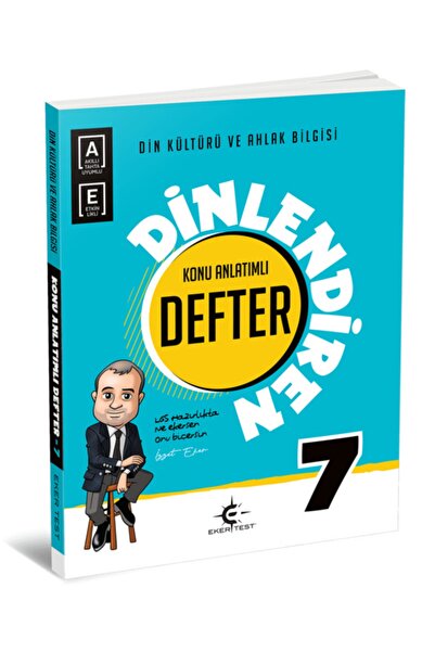 EKERTEST 7 Sınıf Din Kültürü Dinlendiren Defter