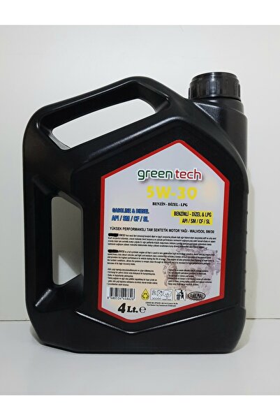 Greentech 5w-30 Motor Yağı 4 Litre