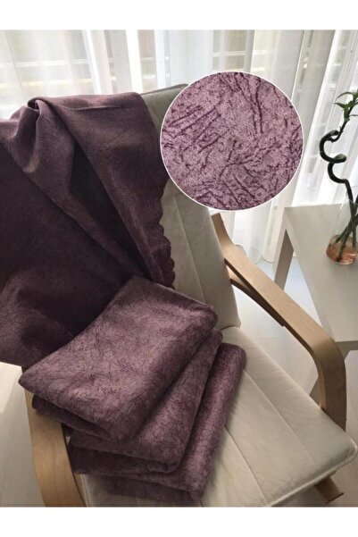 SELAY HOME Husa de canapea cu model de vene de burete Liliac