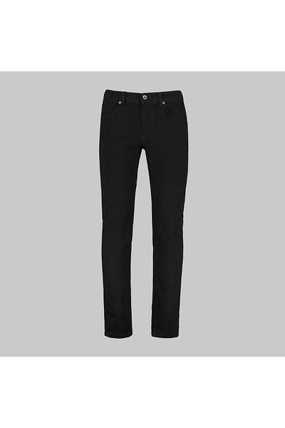 Sarar Συνέντευξη Midas Black Woven Slim Fit τζιν παντελόνι