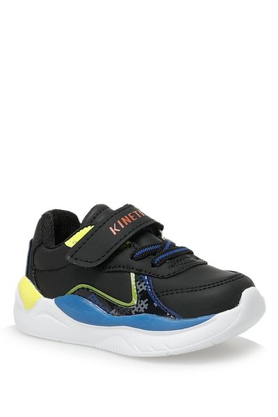 Kinetix Parper 2pr Pink / Black / White Girls and Boys Sports Shoes ORTHOPEDIC