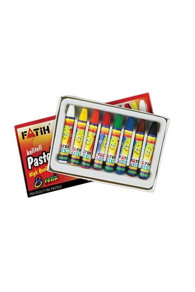 Fatih King Size Crayon 8 Colors Crayon