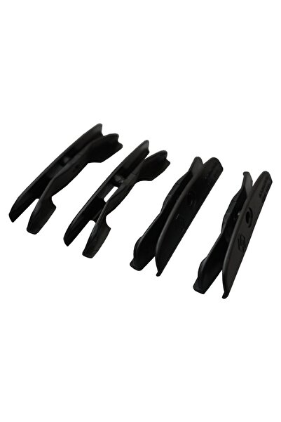 AKOGEL 4 قطع بلاستيك توازن زجاجي مع برشام لسيارة رينو 19 ميجان كليو