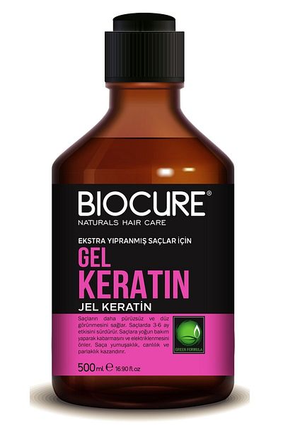 Biocure Dht Blocker Hair Straightening Gel Keratin 500ml