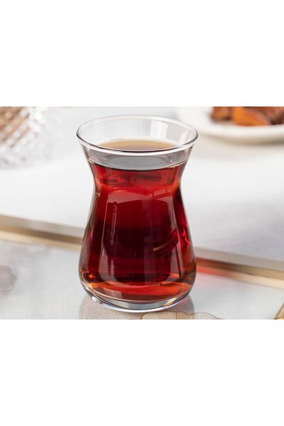 English Home Std Silk Glass 6-Piece Classic Tea Glass - 130 ml