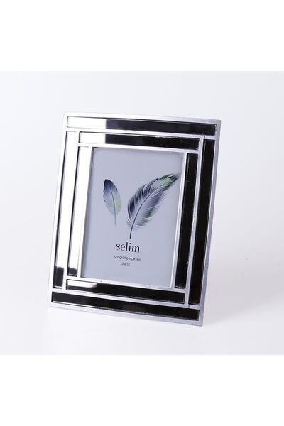 Selim 13x18 Lara Mirror Πλαίσιο Ασημί