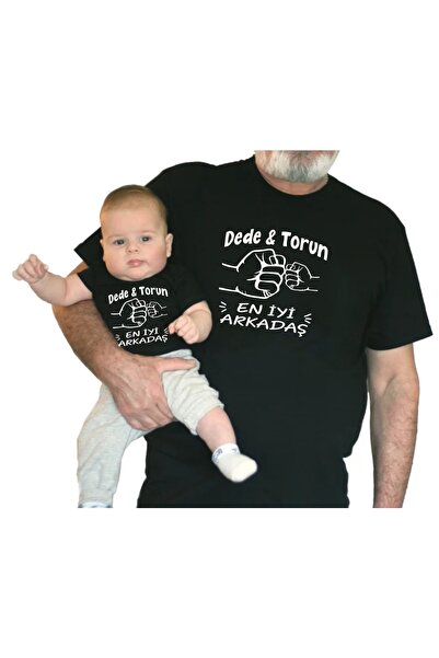 Grandpa Torun Best Friend T-Shirt Snapsuit(single Product Price is Add 2 Pieces to Cart to Make Combi)