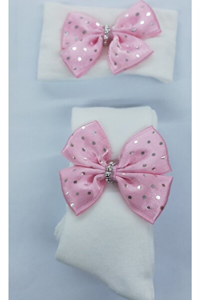 ÖZKARDEŞLER BABY Bebek Killotlu Çorap Ve Bandana Set Aksesuarlı
