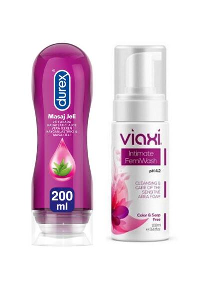 Viaxi Aloevera Kayganlaştırıcı Jel 200 ml ve Intimate Genital Bölge Temizleme...