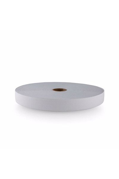 Bayar Kumaş Tire 3 Cm 25 Mt White - Flat Tire-local Quality