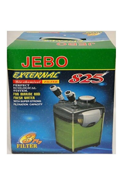 Jebo 825 Akvaryum Dış Filtre 1000 L/s + Seramik Halka, Aktif Karbon Ve Zeolit...