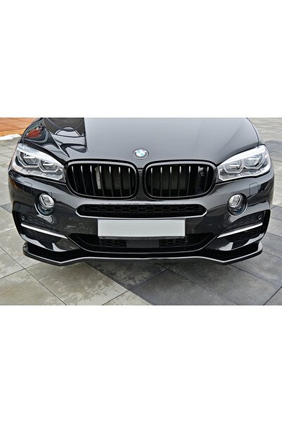 HYM TUNİNG Bmw X5 Uyumlu Tampon Ön Ek, Parlak Siyah, Abs Plastik,f15 Lip