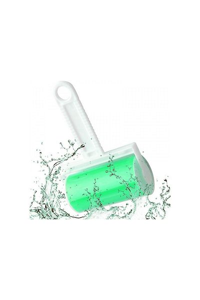 SCRATCH ANET Washable Feather Bristle Dust Collection Roller Carpet Sofa Pet Feather Bristle Cleaner Green