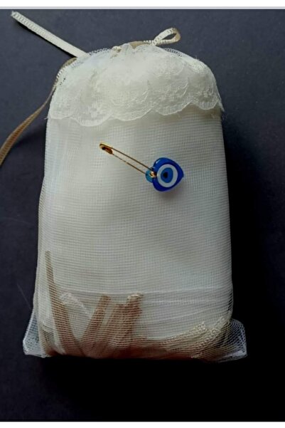 Keselerimiz 10.14 13adet Krem Dantelli Magnet Ve Çerezlik Kessesi.