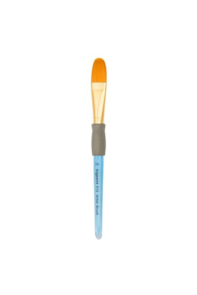 Bigpoint 512 Series Synthetic Bristle Acrylic Handle Cat Tongue Brush No: 10
