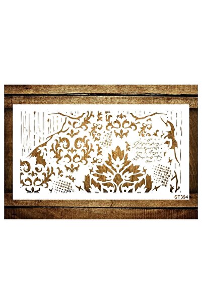 STENCİLTASARIM Cakes Stencil St394 Pasta, Kurabiye, Kek Süsleme Şablonları