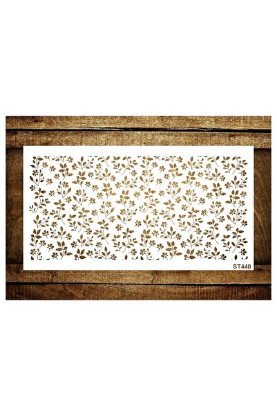 STENCİLTASARIM Cakes Stencil St440 Pasta, Kurabiye, Kek Süsleme Şablonları