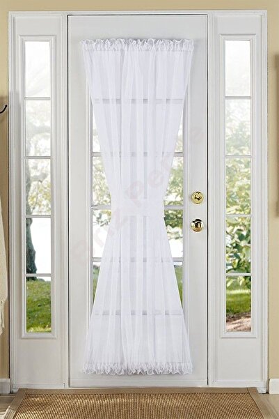 Briz Perde Briz Çubuklu Ultra Büzgülü Briz Gümüş Tül Perde Kapı&pencerelere U...