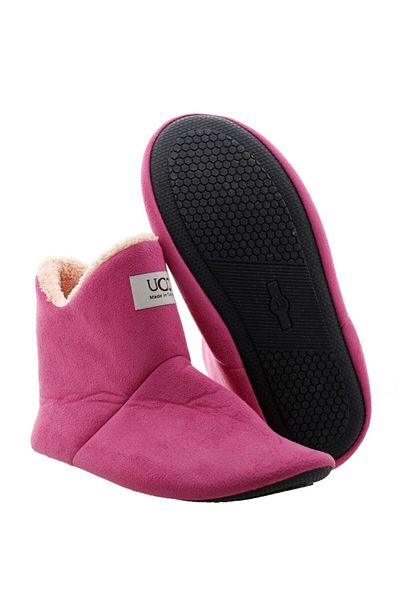 modastar Unisex ροζ βελούδινες μπότες για το σπίτι