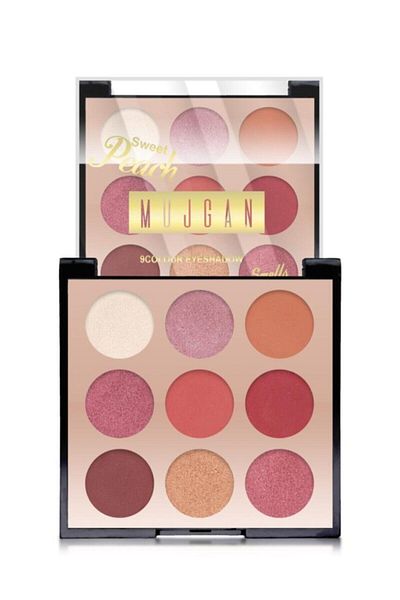 MUJGAN Sweet Peach 9-Piece Eyeshadow Palette -01787845411001002030 Model