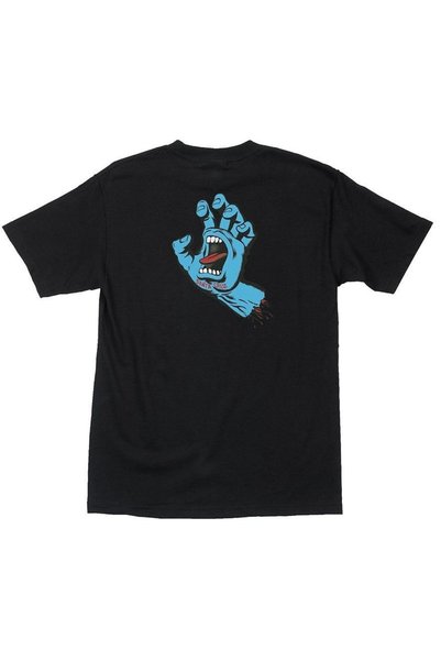 Santa Cruz Tricou negru cu mână țipătoare