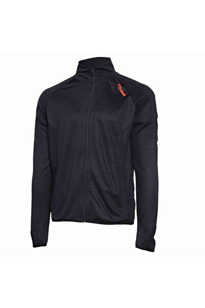 hummel Erkek Siyah Fermuarlı Sweatshirt