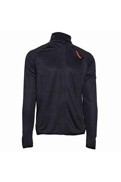 hummel Erkek Siyah Fermuarlı Sweatshirt