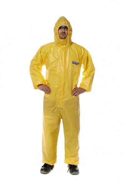 Dräger Tam Koruma Yüz Maskesi (drager 3300 Maske-abek Filtre-delta Plus Gözlük-tulum)