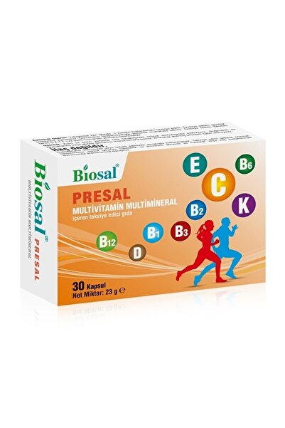 Biosal Presal Saç Tırnak Ve Cilt Için Vitamin Mineral
