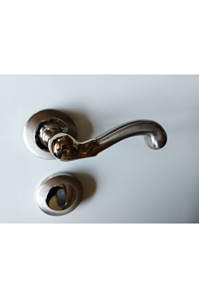 Siba Parma Oda Rozetli Lüks Kapı Kolu Takımı (pirinç Kol)