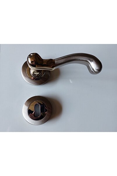 Siba Parma Oda Rozetli Lüks Kapı Kolu Takımı (pirinç Kol)