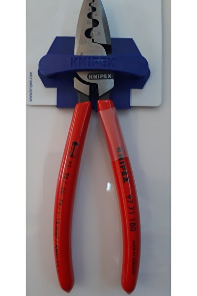 Knipex 97 71 180 Yüksük Sıkma Pensesi
