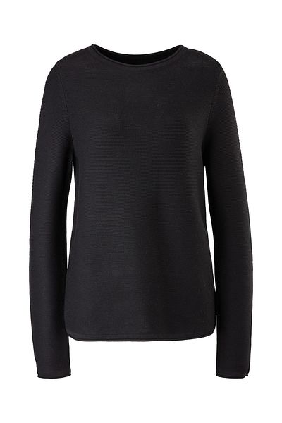 QS by s.Oliver Pullover - Schwarz - Regular Fit