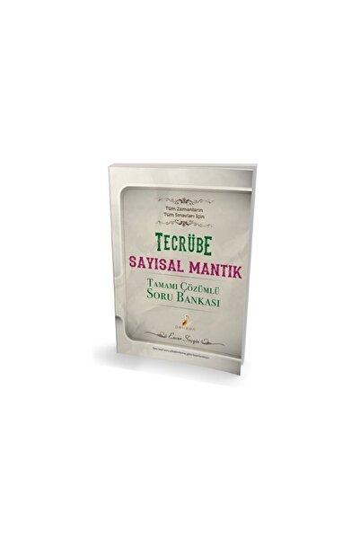 Pegem Akademi Yayıncılık Pegem Tecrübe Sayısal Mantık Tamamı Çözümlü Soru Ban...