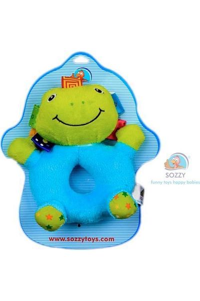 Sozzy Toys My Rattle Frog Baby Toy Szy108