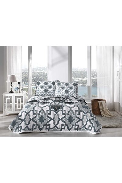 Taç Adica Cotton Double Duvet Set Petrol