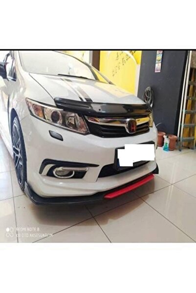 Genel Markalar Fiat Fiorino Ön Tampon Eki 4 Parça Kırmızı Ön Lip